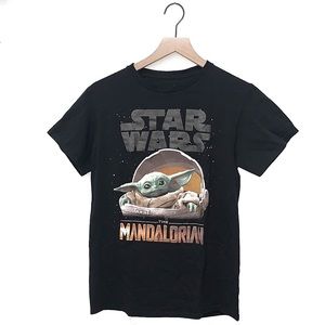 Star Wars The Mandalorian Baby Yoda graphic tee Grogu the child small shirt